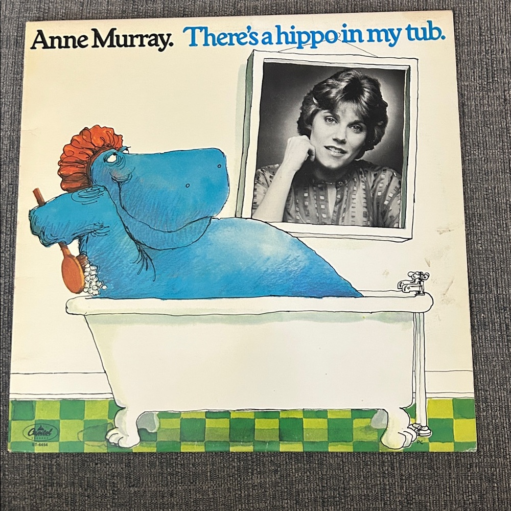 Anne‎ Murray There’s a Hippo in My Tub Vinyl LP Children’s Album